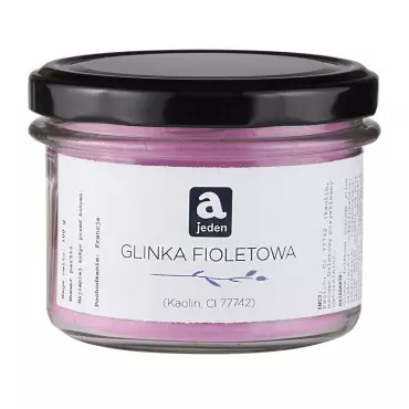 AJEDEN -  Ajeden Glinka fioletowa, 100 g 